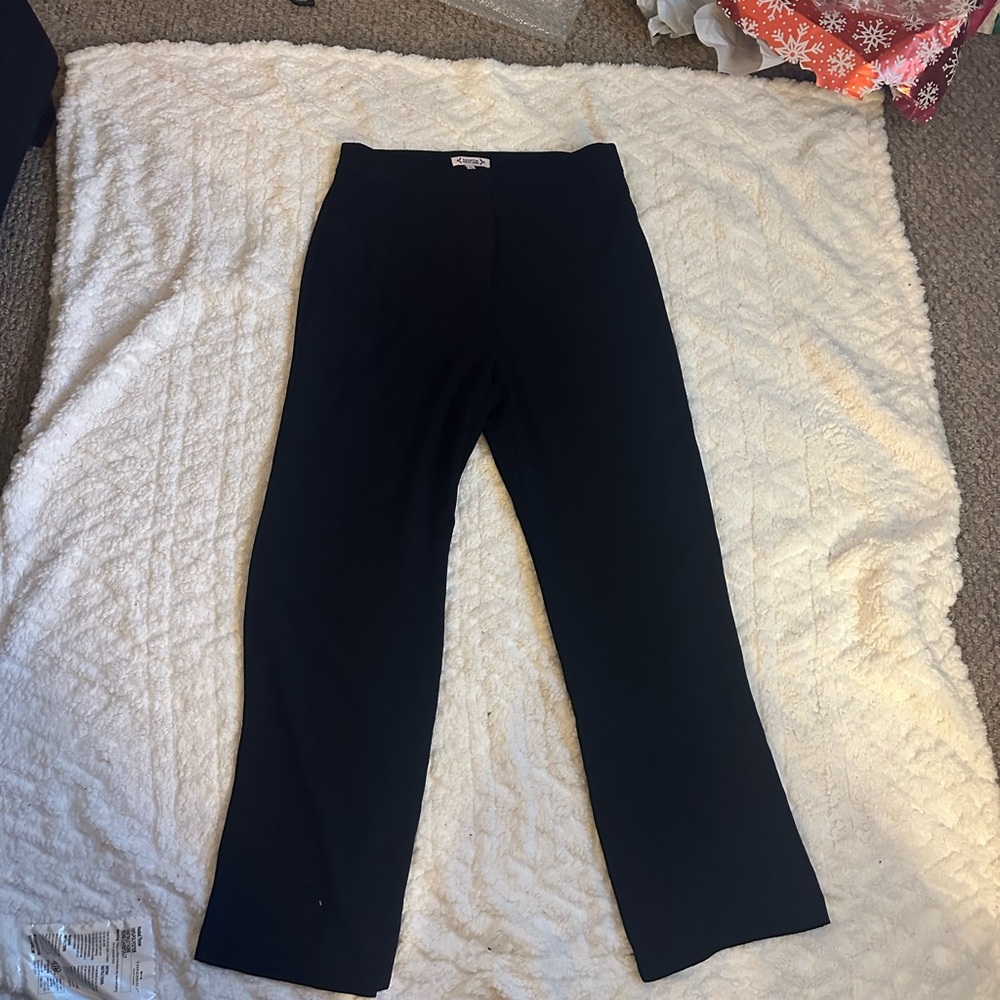 Nanette Lepore Black Wide Leg Dress Pants